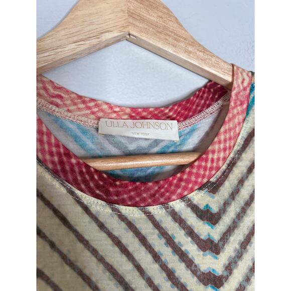 NEW Ulla Johnson Orla Lightweight Jersey Pullover Midi Dress Crystal Opal Size:S - Picture 4 of 7